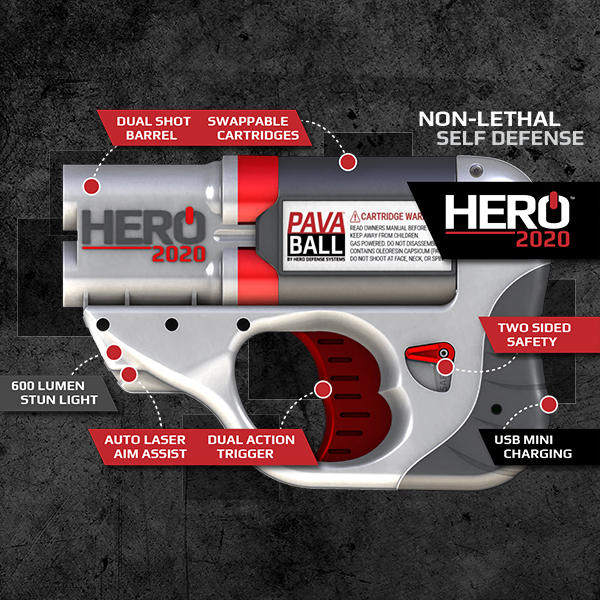 Hero Non- Lethal, Hero Less Lethal